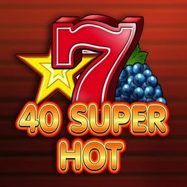 Slots logo of 40 Super Hot from Amusnet Interactive at Duffspin Casino