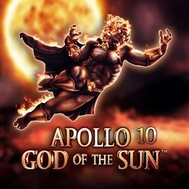 Apollo God of the Sun slot logo by Novomatic at Duffspin Casino