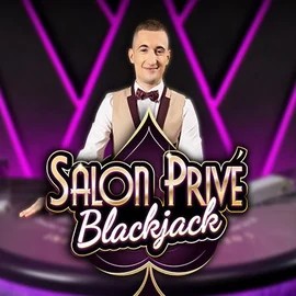 Blackjack Salon Privé logo – Live Casino by Ezugi at Duffspin Casino