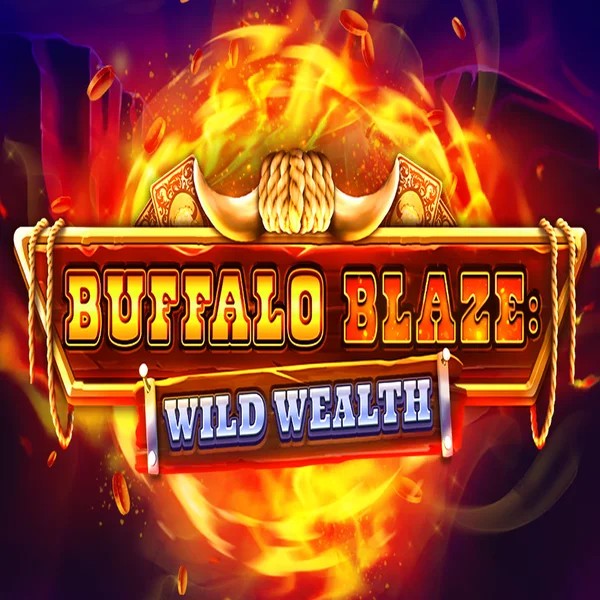 Buffalo Blaze Wild Wealth by OctoPlay, showcased at duff-spin.org – game logo