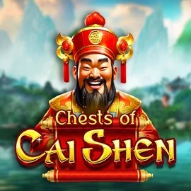 Official Slots logo: Chests of Cai Shen by Pragmatic Play at Duffspin Casino
