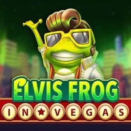 Elvis Frog In Vegas slot visual from BGAMING available on duff-spin.org