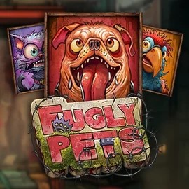Official Slots logo: Fugly Pets by Stakelogic at Duffspin Casino