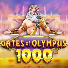 Gates of Olympus 1000 logo by Pragmatic Play Duffspin Casino