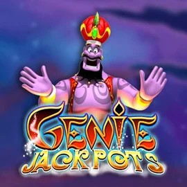 Genie Jackpots casino game by Blueprint Gaming – featured logo at Duffspin Casino