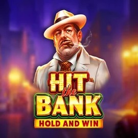 Hit The Bank Hold and Win slot logo by Playson at Duffspin Casino