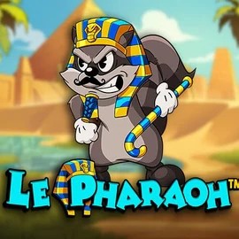 Le Pharaoh logo by Hacksaw Gaming at Duffspin Casino