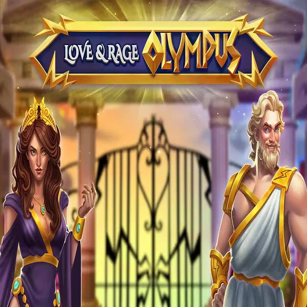 Official Slots logo: Love and Rage Olympus by Greentube at Duffspin Casino