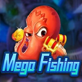 Mega Fishing slot logo by TaDa Gaming at Duffspin Casino