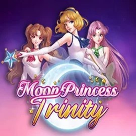 Slots logo of Moon Princess Trinity from Play'n GO at Duffspin Casino