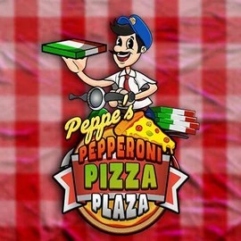 Peppe’s Pepperoni Pizza Plaza by Pragmatic Play, showcased at duff-spin.org – game logo