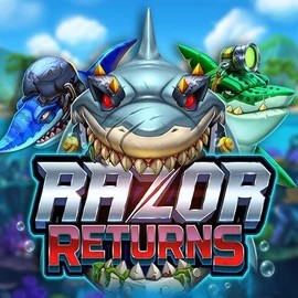 Razor Returns slot visual from Push Gaming available on duff-spin.org