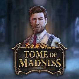 Tome of Madness slot logo by Play'n GO at Duffspin Casino