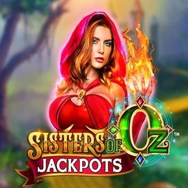 Official Jackpots logo: Sisters Of Oz Jackpots by Triple Edge Studios at Duffspin Casino