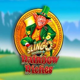 Slingo Rainbow Riches slot icon by Gaming Realms, available at Duffspin Casino