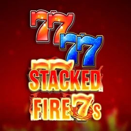 Stacked Fire 7s slot logo by Inspired Gaming at Duffspin Casino