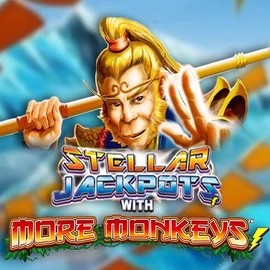 Play Stellar Jackpots with More Monkeys slot by Lightning Box Game on duff-spin.org