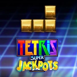 Tetris Super Jackpots slot logo by WMS at Duffspin Casino